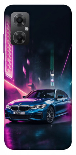 Чехол itsPrint Неоновое BMW для Xiaomi Redmi Note 11R