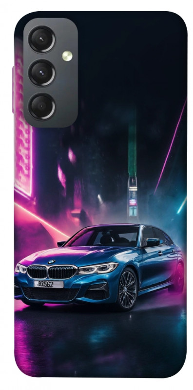 Чехол itsPrint Неоновое BMW для Samsung Galaxy A24 4G, авто, купить оптом с доставкой