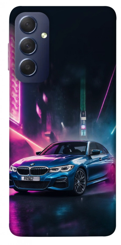 Чехол itsPrint Неоновое BMW для Samsung Galaxy M54 5G, авто, купить оптом с доставкой