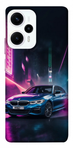Чехол itsPrint Неоновое BMW для Xiaomi Poco F5 Pro
