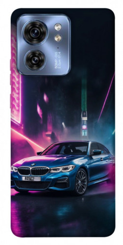 Чехол itsPrint Неоновое BMW для Motorola Edge 40