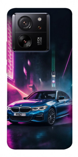 Чехол itsPrint Неоновое BMW для Xiaomi 13T