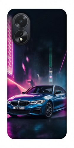 Чехол itsPrint Неоновое BMW для Oppo A38