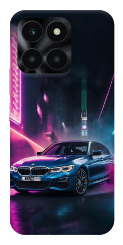 Чехол itsPrint Неоновое BMW для Huawei Honor X6a