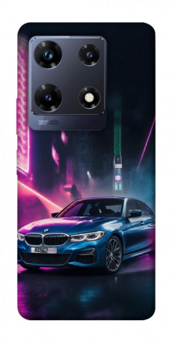 Чехол itsPrint Неоновое BMW для Infinix Note 30 Pro