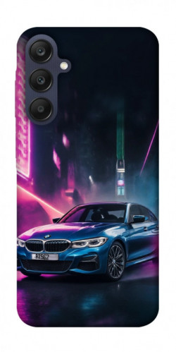 Чехол itsPrint Неоновое BMW для Samsung Galaxy A25 5G