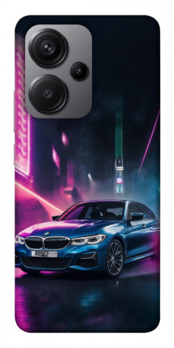 Чехол itsPrint Неоновое BMW для Xiaomi Redmi Note 13 Pro+
