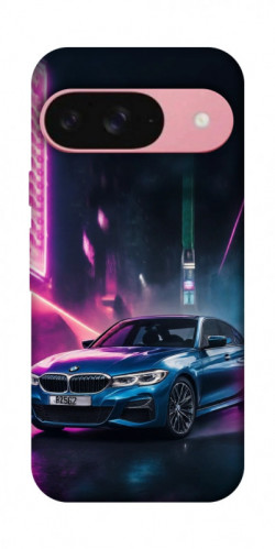 Чехол itsPrint Неоновое BMW для Google Pixel 9