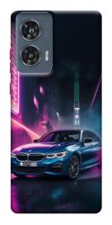 Чехол itsPrint Неоновое BMW для Motorola Edge 50 Fusion