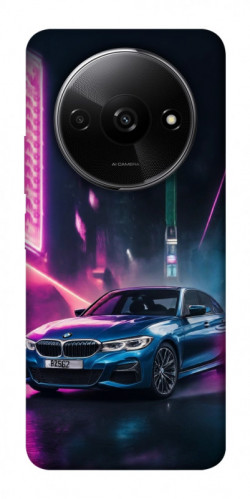 Чехол itsPrint Неоновое BMW для Xiaomi Redmi A3