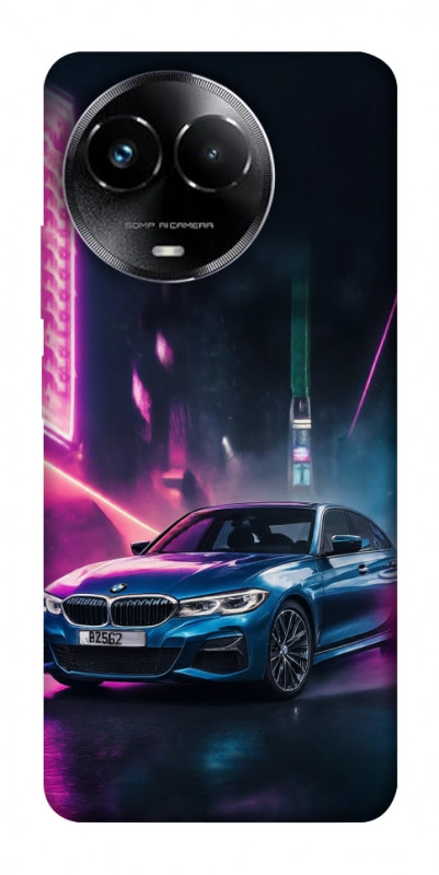 Чехол itsPrint Неоновое BMW для Realme C67 4G, авто, купить оптом с доставкой