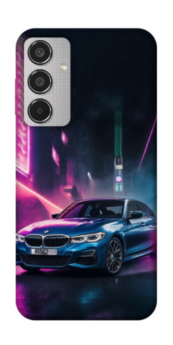 Чехол itsPrint Неоновое BMW для Samsung Galaxy M35 5G
