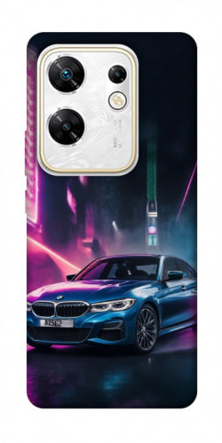 Чехол itsPrint Неоновое BMW для Infinix Zero 30 4G
