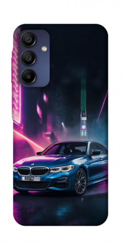 Чехол itsPrint Неоновое BMW для Samsung Galaxy A16 5G