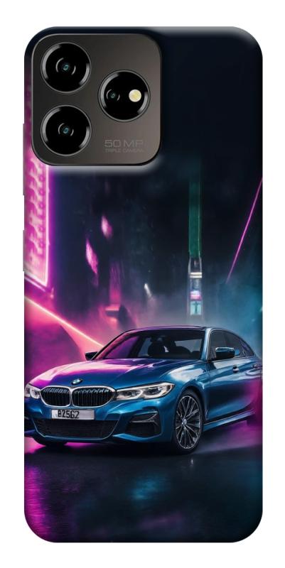 Чехол itsPrint Неоновое BMW для ZTE Blade V50 Desing 4G, авто, купить оптом с доставкой