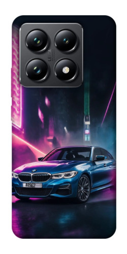 Чехол itsPrint Неоновое BMW для Xiaomi 14T Pro
