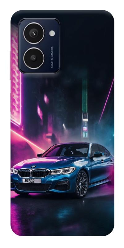 Чехол itsPrint Неоновое BMW для HMD Pulse Pro, авто, купить оптом с доставкой
