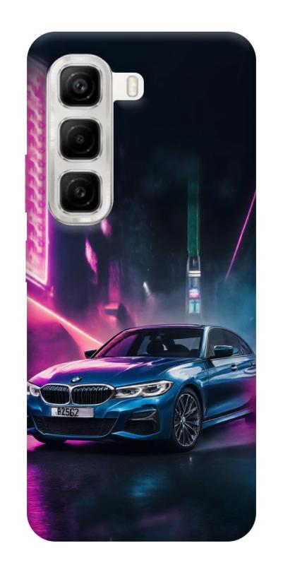 Чехол itsPrint Неоновое BMW для Infinix Hot 50 4G, авто, купить оптом с доставкой