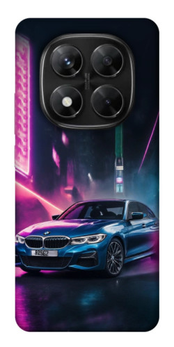 Чехол itsPrint Неоновое BMW для Xiaomi Redmi Note 14 Pro 5G