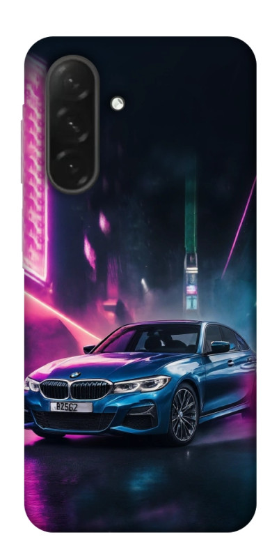 Чехол itsPrint Неоновое BMW для Samsung Galaxy A26 5G, авто, купить оптом с доставкой