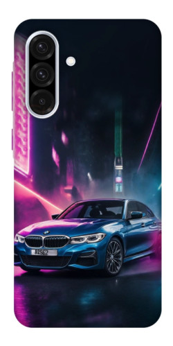 Чехол itsPrint Неоновое BMW для Samsung Galaxy A56 5G
