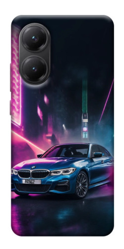 Чехол itsPrint Неоновое BMW для Xiaomi Poco X7 Pro