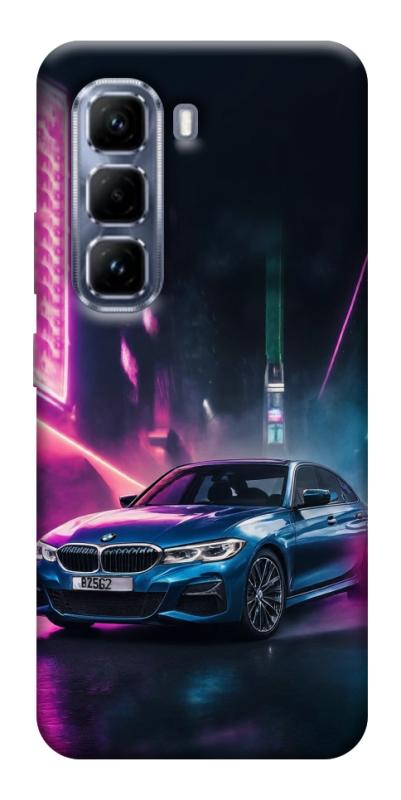 Чехол itsPrint Неоновое BMW для Infinix Hot 50 Pro, авто, купить оптом с доставкой