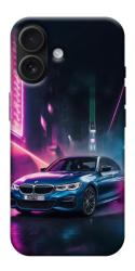 Чехол itsPrint Неоновое BMW для Apple iPhone 17 (6.3")