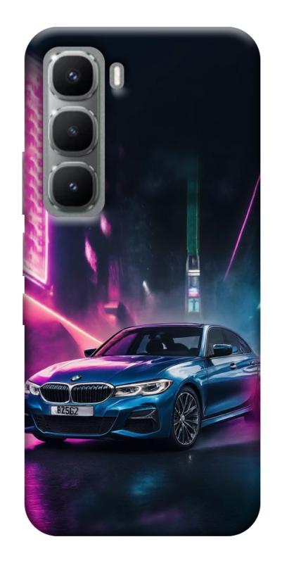 Чехол itsPrint Неоновое BMW для Infinix Hot 60 Pro, авто, купить оптом с доставкой
