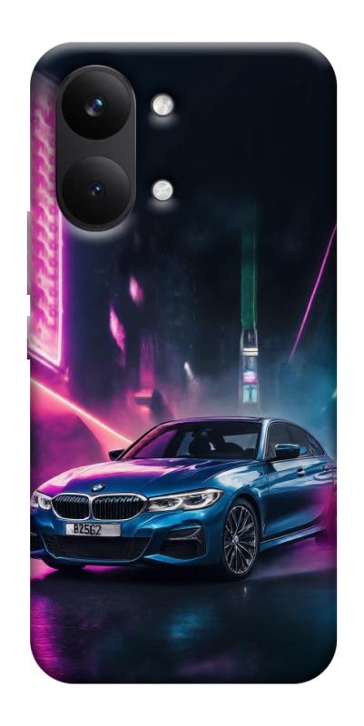Чехол itsPrint Неоновое BMW для Xiaomi Poco X8 Pro Max, авто, купить оптом с доставкой
