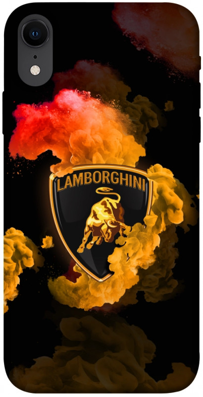 Чехол itsPrint Lamborghini logo для Apple iPhone XR (6.1"), авто, купить оптом с доставкой