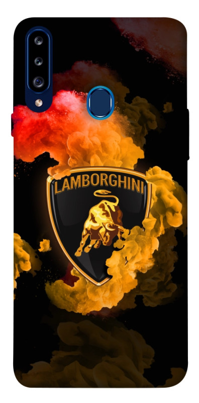 Чехол itsPrint Lamborghini logo для Samsung Galaxy A20s, авто, купить оптом с доставкой