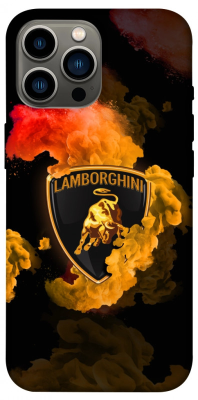 Чехол itsPrint Lamborghini logo для Apple iPhone 12 Pro Max (6.7"), авто, купить оптом с доставкой