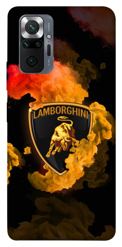 Чехол itsPrint Lamborghini logo для Xiaomi Redmi Note 10 Pro, авто, купить оптом с доставкой