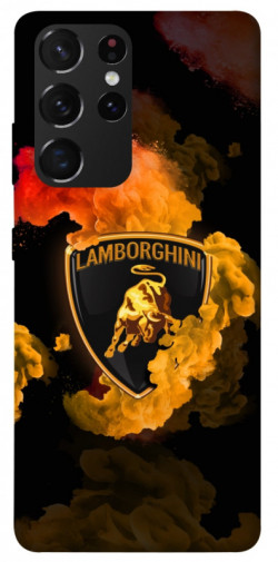 Чехол itsPrint Lamborghini logo для Samsung Galaxy S21 Ultra