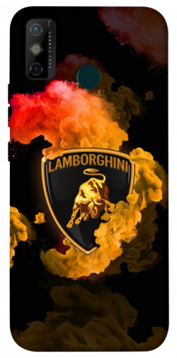Чехол itsPrint Lamborghini logo для TECNO Spark 6 Go