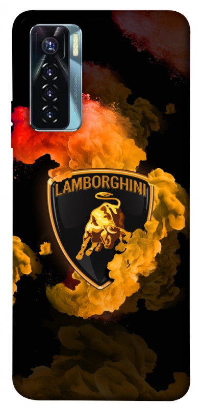 Чехол itsPrint Lamborghini logo для TECNO Camon 17 Pro, авто, купить оптом с доставкой