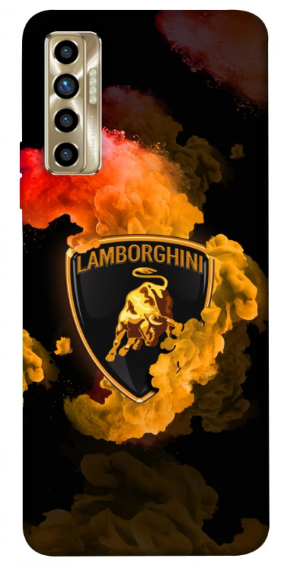 Чохол itsPrint Lamborghini logo для TECNO Camon 17P, авто, купити оптом з доставкою