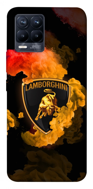 Чохол itsPrint Lamborghini logo для Realme 8, авто, купити оптом з доставкою