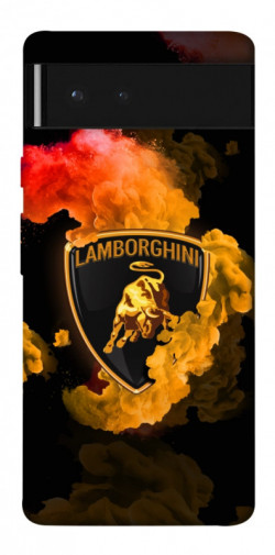 Чехол itsPrint Lamborghini logo для Google Pixel 6