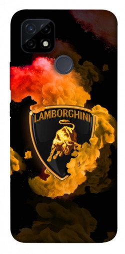 Чехол itsPrint Lamborghini logo для Realme C21Y