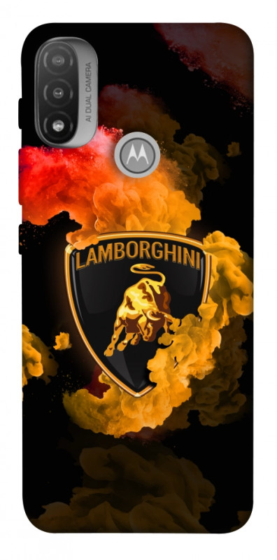 Чехол itsPrint Lamborghini logo для Motorola Moto E20, авто, купить оптом с доставкой