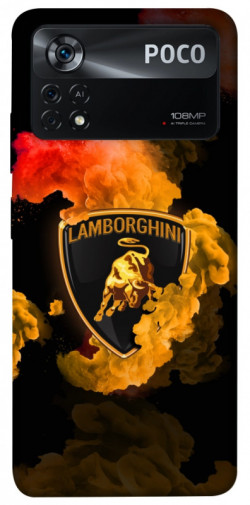 Чохол itsPrint Lamborghini logo для Xiaomi Poco X4 Pro 5G