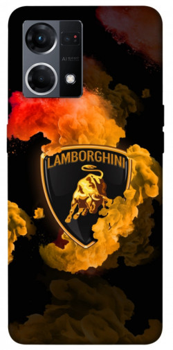 Чехол itsPrint Lamborghini logo для Oppo Reno 7 4G
