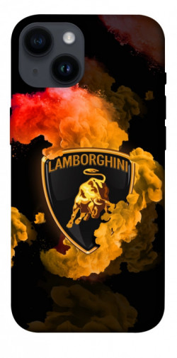 Чехол itsPrint Lamborghini logo для Apple iPhone 14 (6.1")