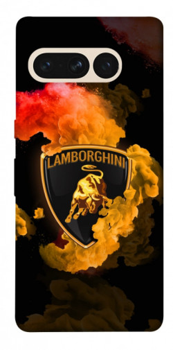 Чехол itsPrint Lamborghini logo для Google Pixel 7 Pro