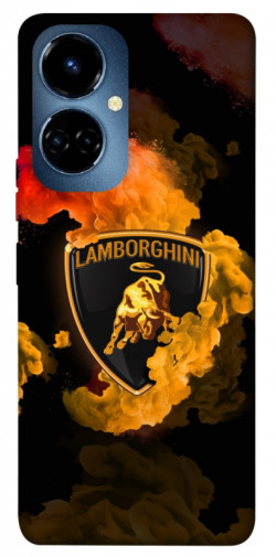 Чехол itsPrint Lamborghini logo для TECNO Camon 19 (CI6n) / 19 Pro (CI8n)