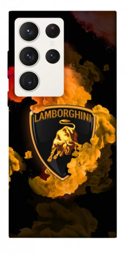 Чехол itsPrint Lamborghini logo для Samsung Galaxy S23 Ultra