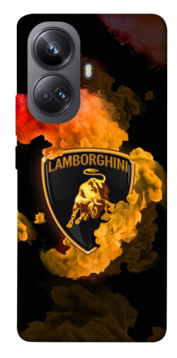 Чехол itsPrint Lamborghini logo для Realme 10 Pro+