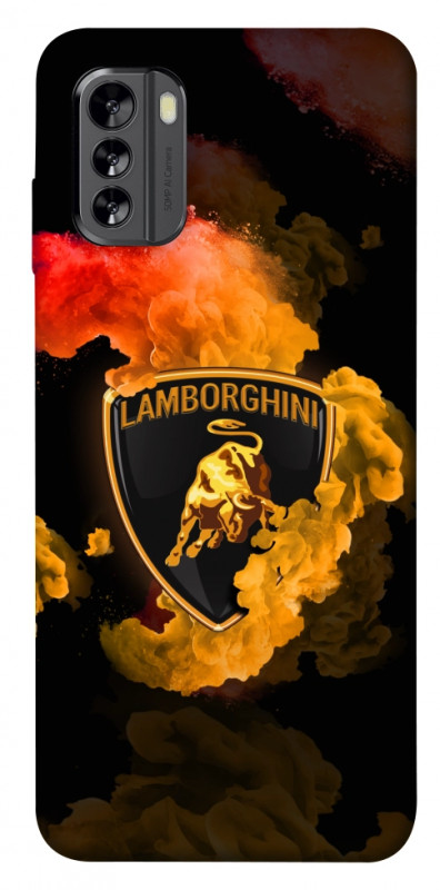 Чехол itsPrint Lamborghini logo для Nokia G60, авто, купить оптом с доставкой